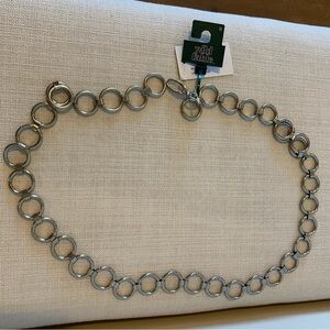 Wild Fable Metallic Circle Chain Belt